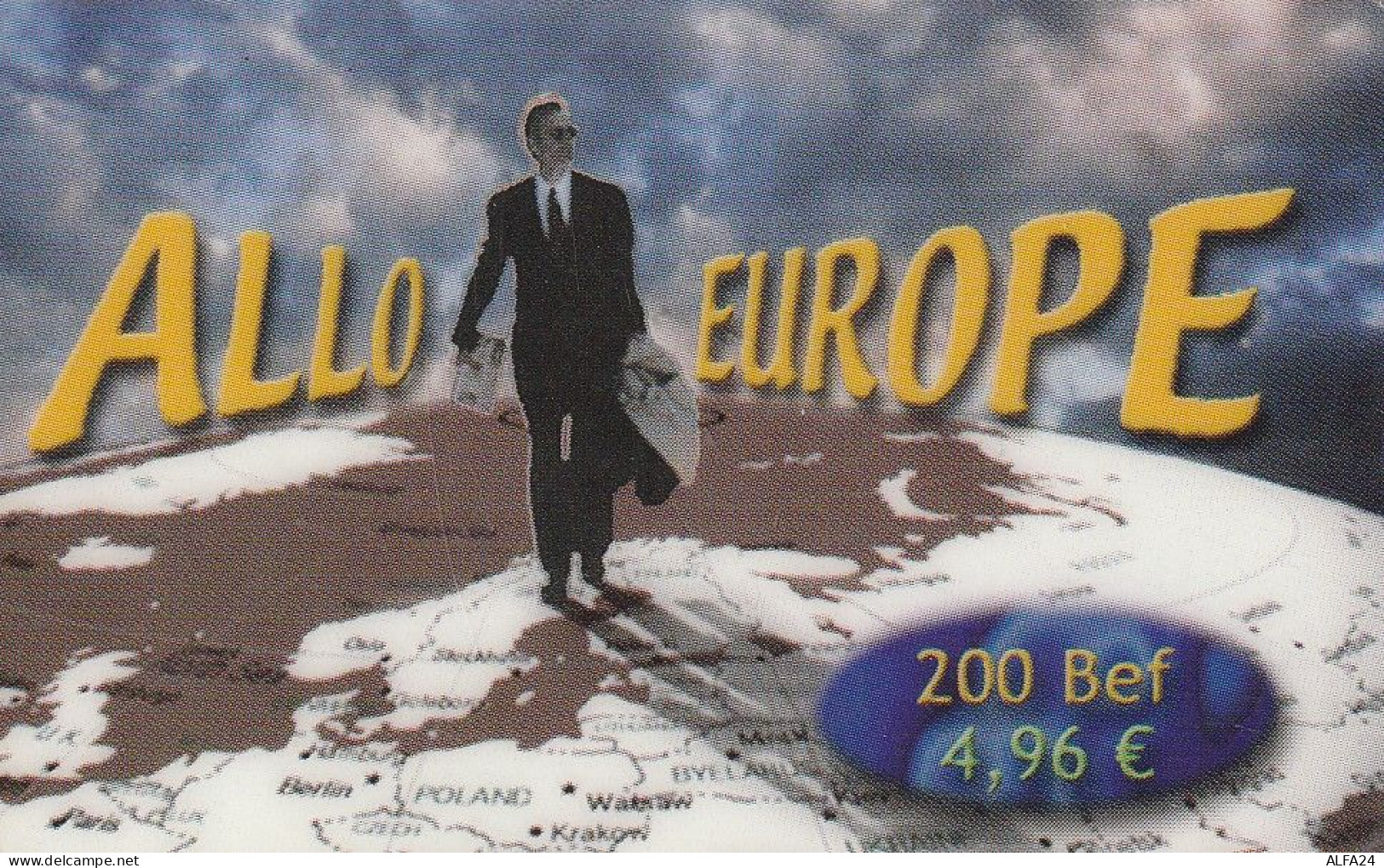 PREPAID PHONE CARD BELGIO  (CV2989 - [2] Prepaid & Refill Cards