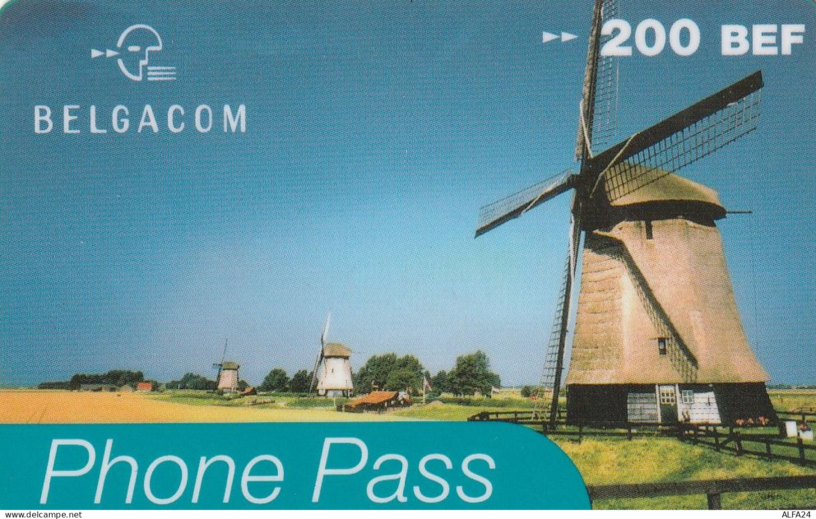 PREPAID PHONE CARD BELGIO  (CV2950 - GSM-Kaarten, Herlaadbaar & Voorafbetaald