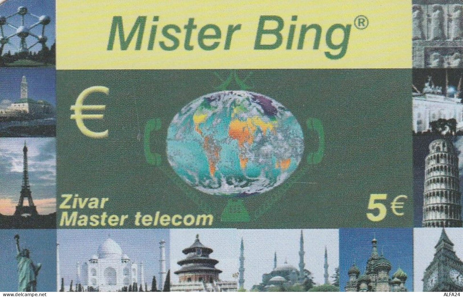PREPAID PHONE CARD BELGIO  (CV2935 - GSM-Kaarten, Herlaadbaar & Voorafbetaald