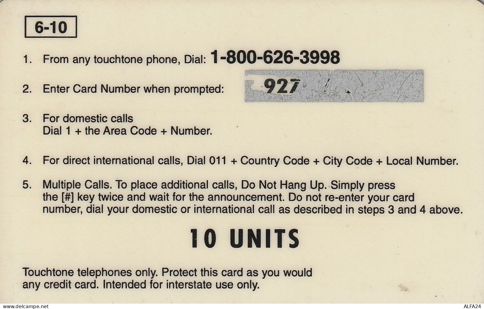 PREPAID PHONE CARD STATI UNITI LADY DIANA (CV2917 - Personajes
