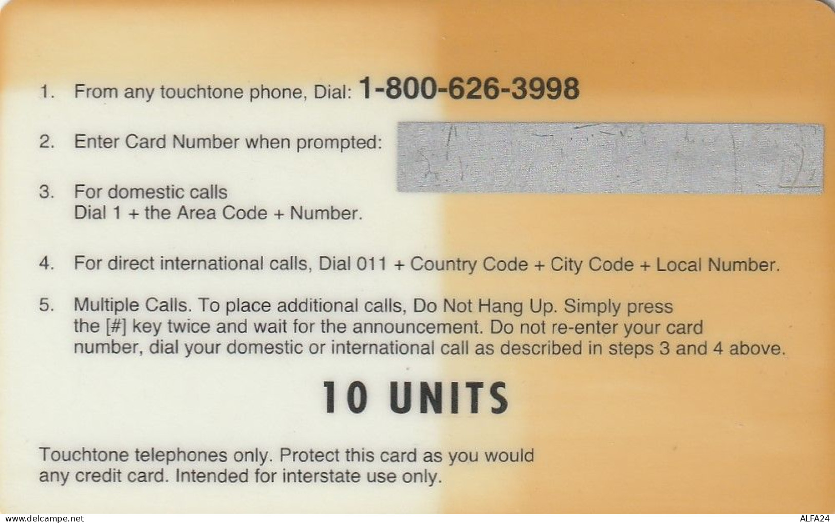 PREPAID PHONE CARD STATI UNITI PAPA (CV2840 - Personnages