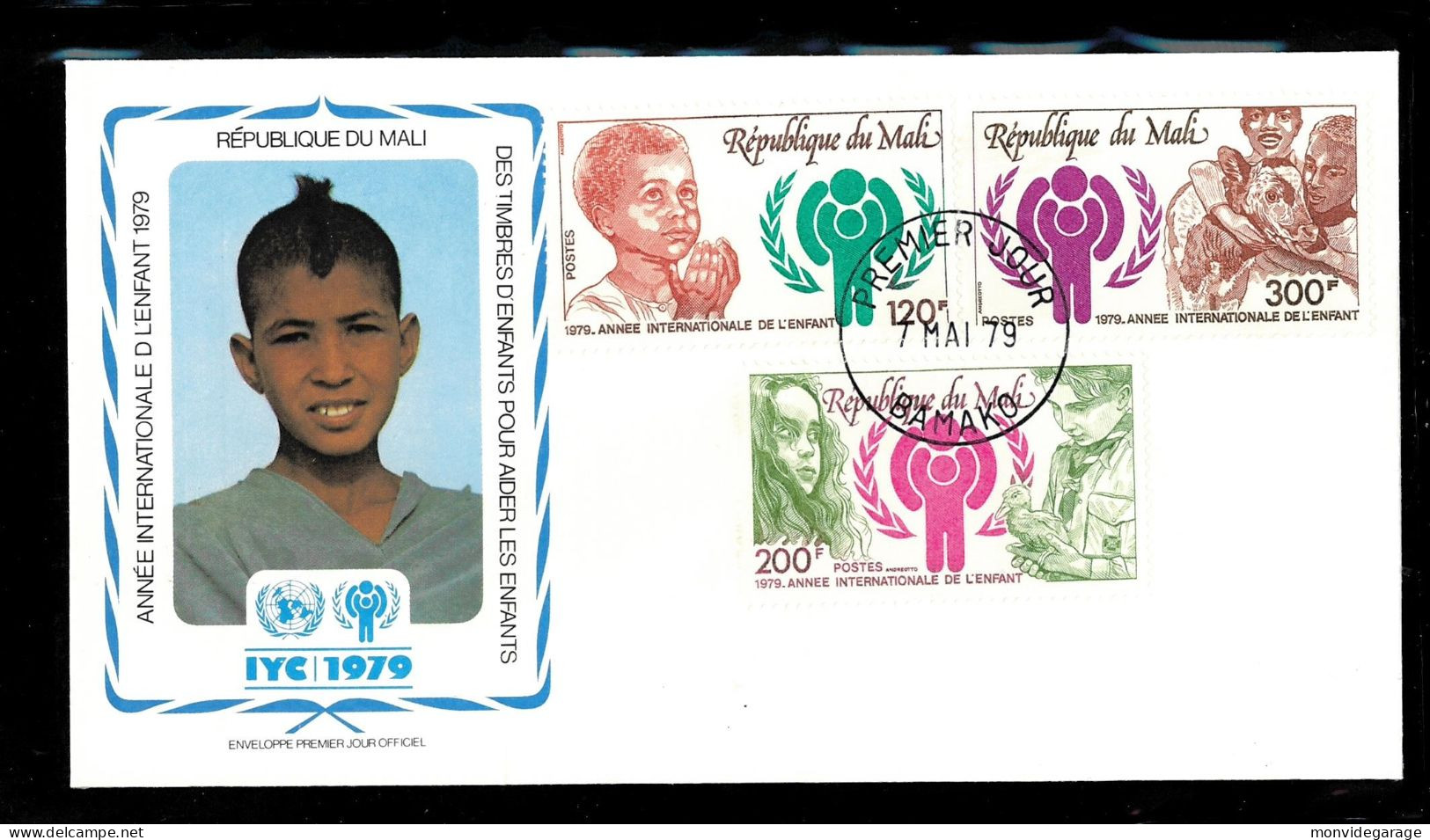 République Du Mali - Année Internationale De L'enfant 1979 - Premier Jour - IJDK 021 - UNICEF