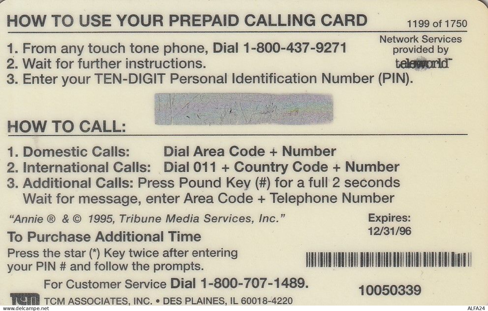 PREPAID PHONE CARD STATI UNITI LADY DIANA (CV4911 - Personajes