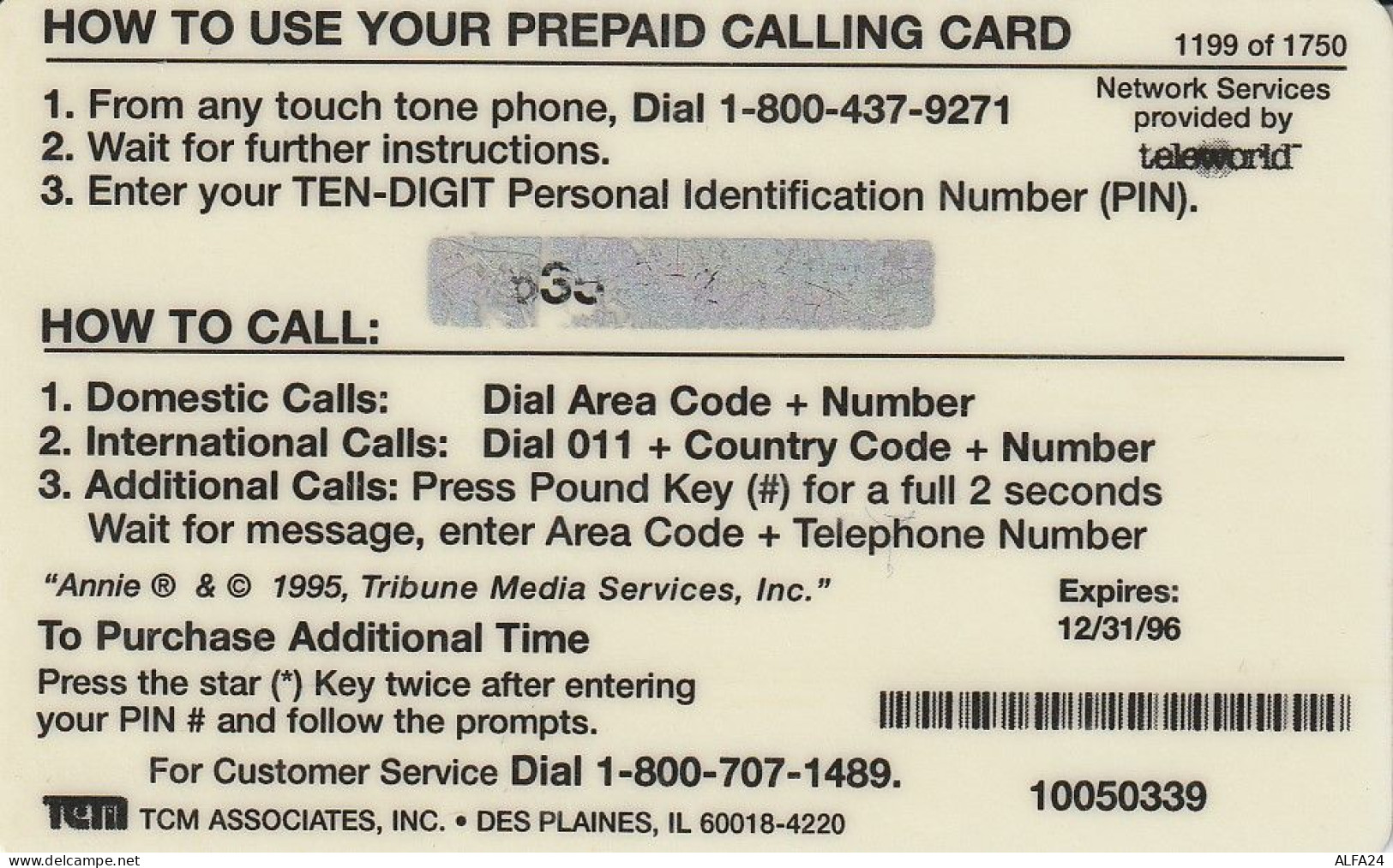 PREPAID PHONE CARD STATI UNITI LADY DIANA (CV4898 - Personnages
