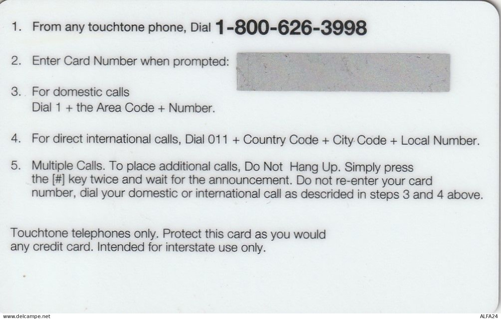 PREPAID PHONE CARD STATI UNITI BACKSTREET BOYS (CV4869 - Muziek
