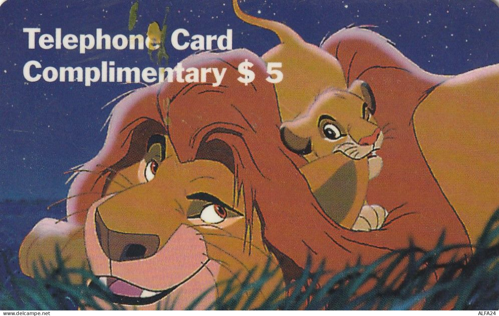 PREPAID PHONE CARD STATI UNITI DISNEY (CV4774 - Disney