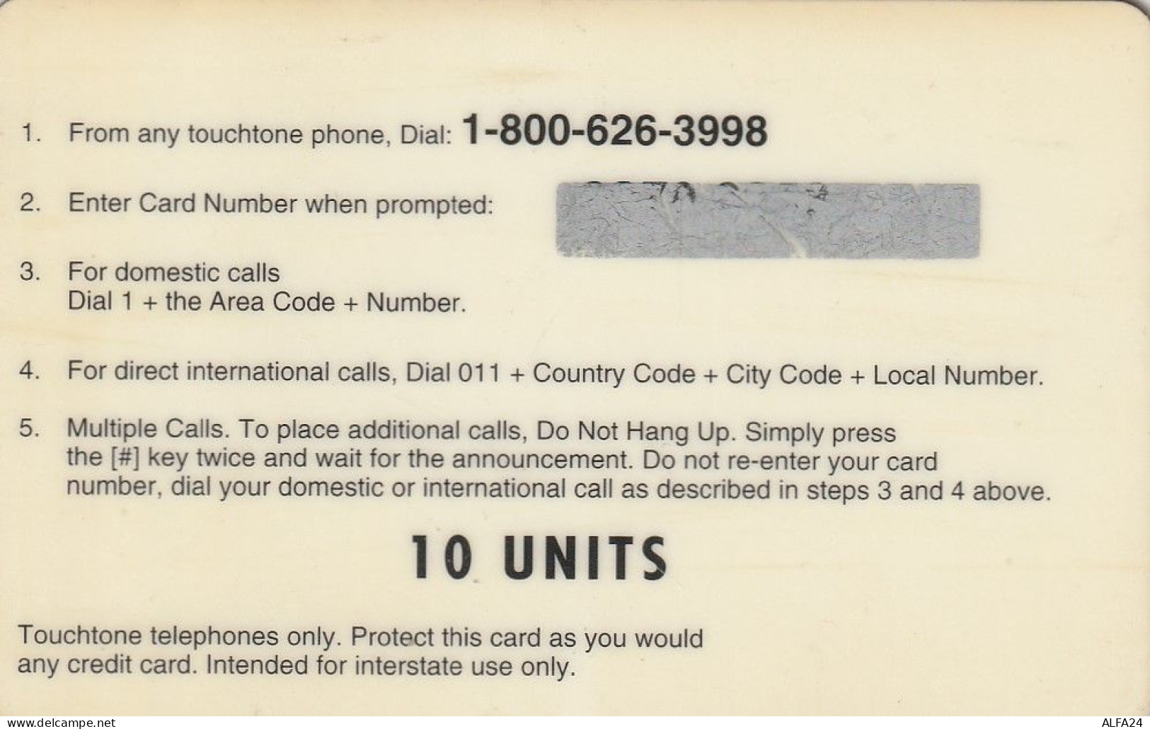 PREPAID PHONE CARD STATI UNITI LOONEY TUNES (CV4769 - BD