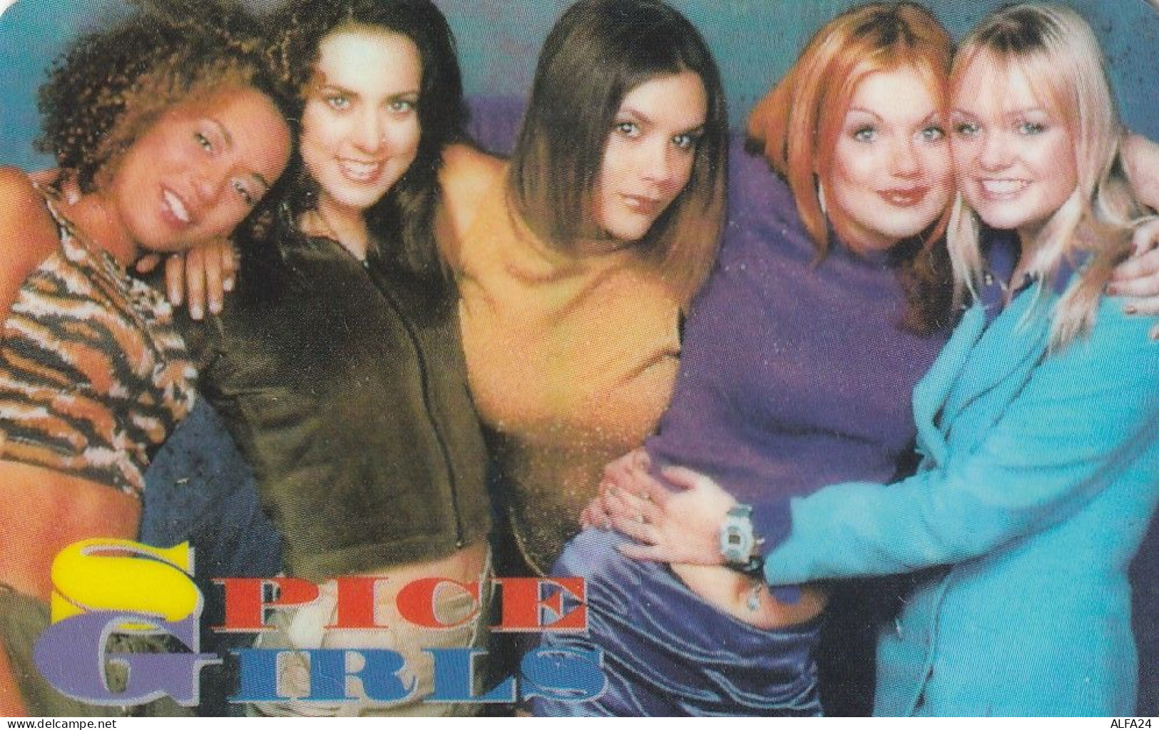 PREPAID PHONE CARD STATI UNITI SPICE GIRLS (CV4736 - Música