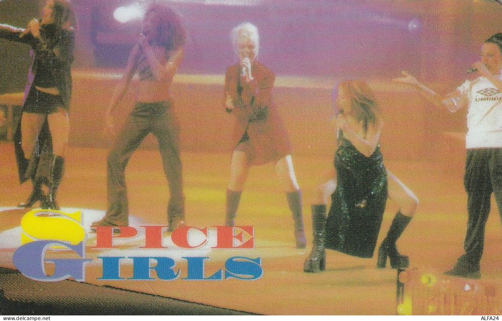 PREPAID PHONE CARD STATI UNITI SPICE GIRLS (CV4735 - Musique