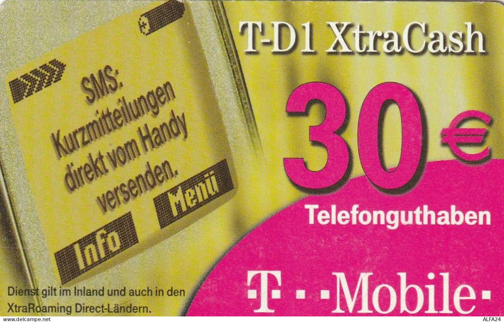 PREPAID PHONE CARD GERMANIA  (CV4704 - GSM, Cartes Prepayées & Recharges