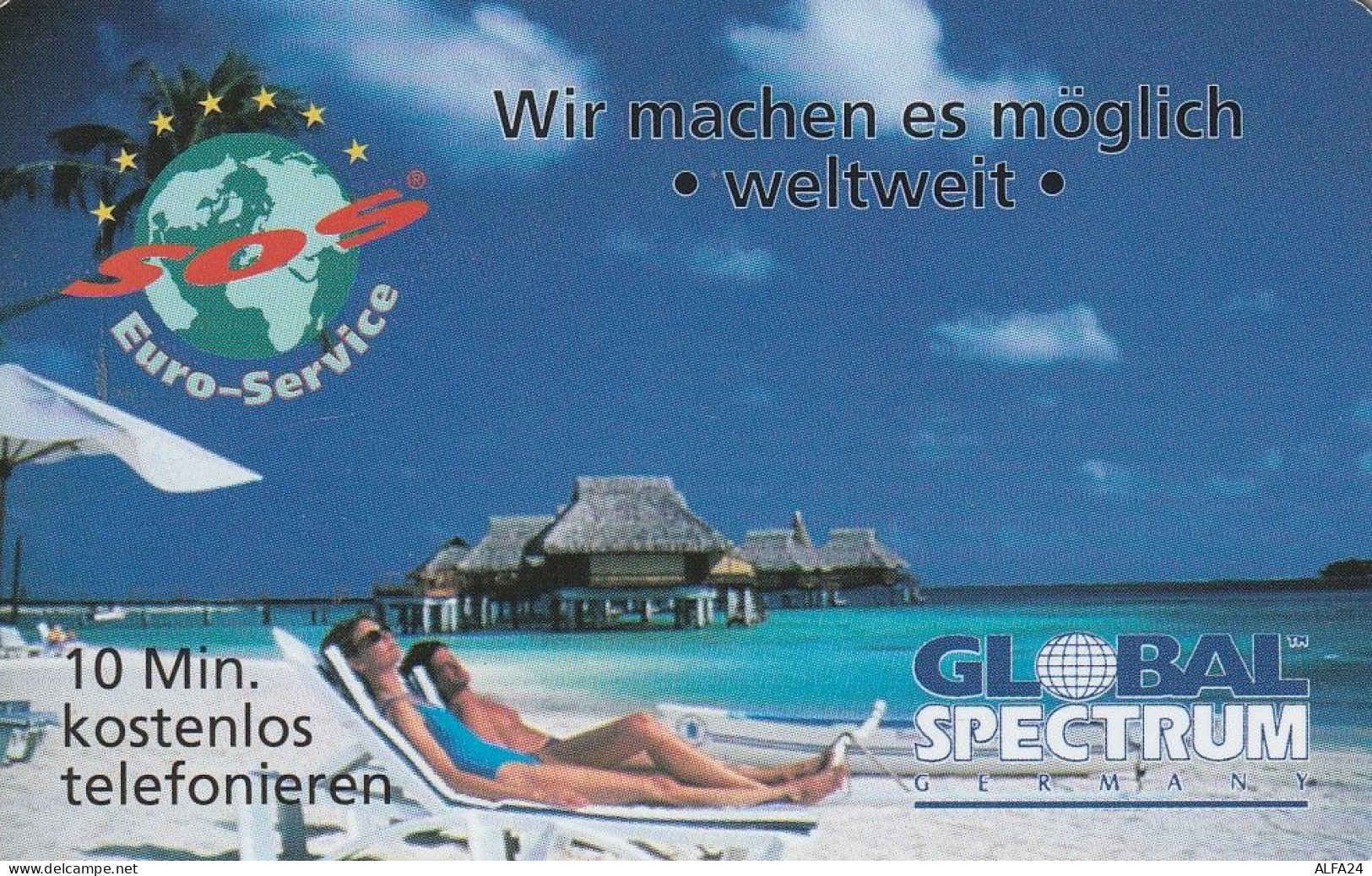 PREPAID PHONE CARD GERMANIA  (CV4695 - GSM, Cartes Prepayées & Recharges