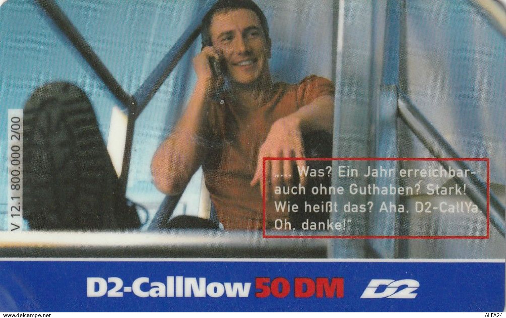 PREPAID PHONE CARD GERMANIA  (CV4668 - [2] Mobile Phones, Refills And Prepaid Cards