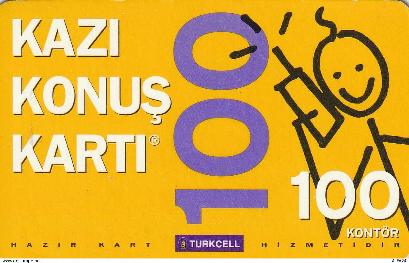 PREPAID PHONE CARD TURCHIA  (CV4663 - Turchia