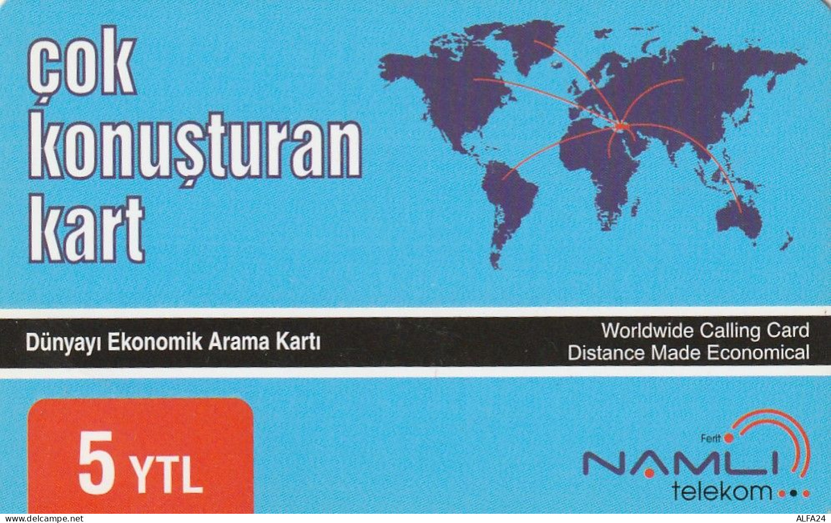 PREPAID PHONE CARD TURCHIA  (CV4664 - Turkije