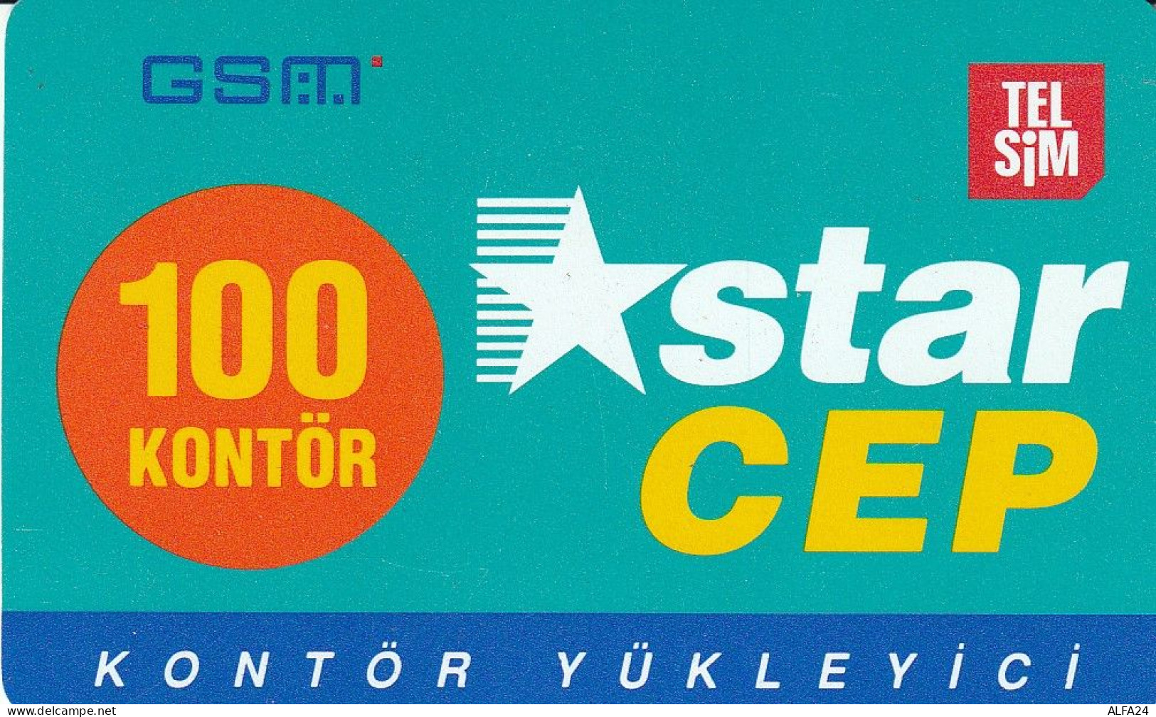 PREPAID PHONE CARD TURCHIA  (CV4658 - Turquia