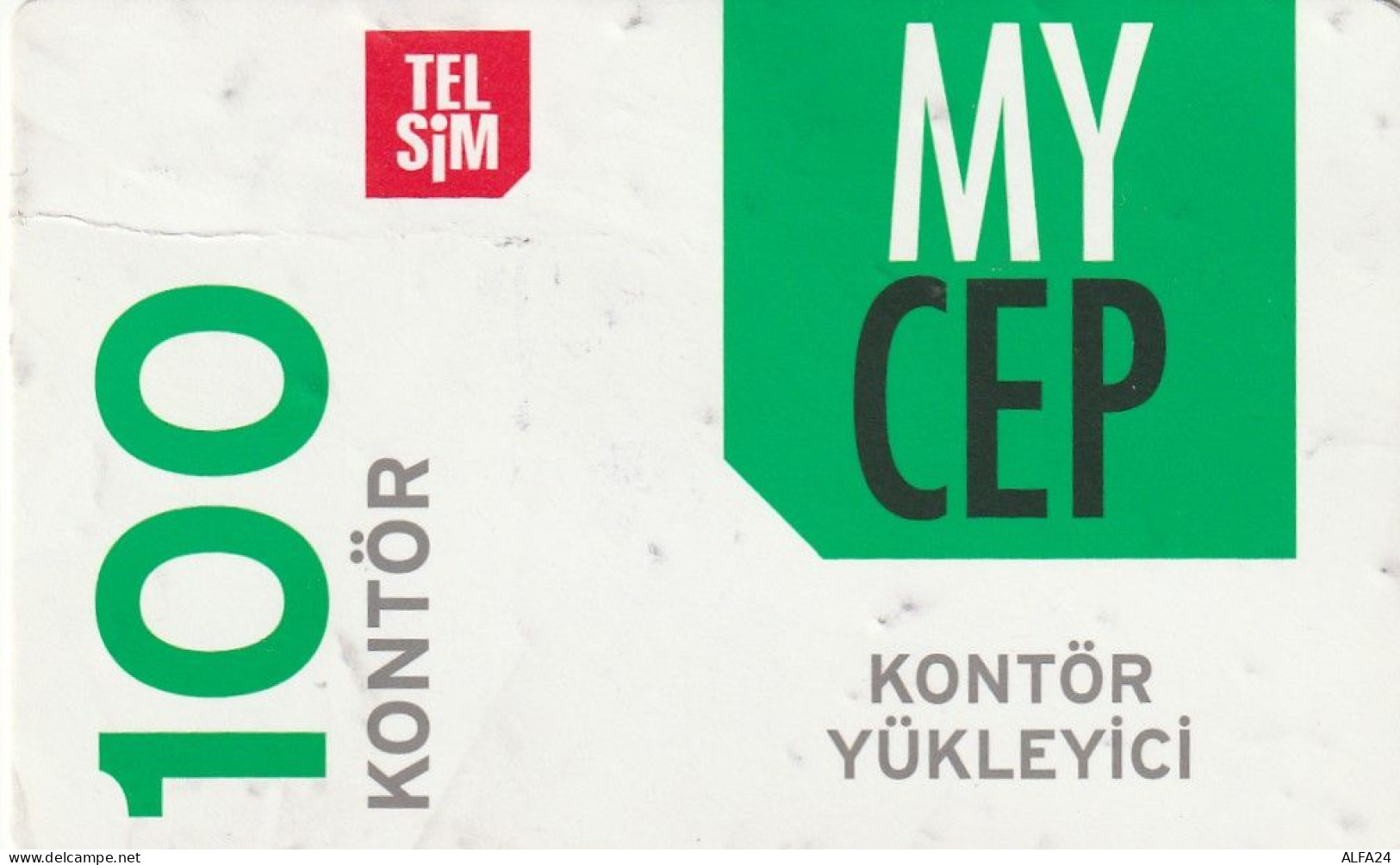 PREPAID PHONE CARD TURCHIA  (CV4656 - Turquia