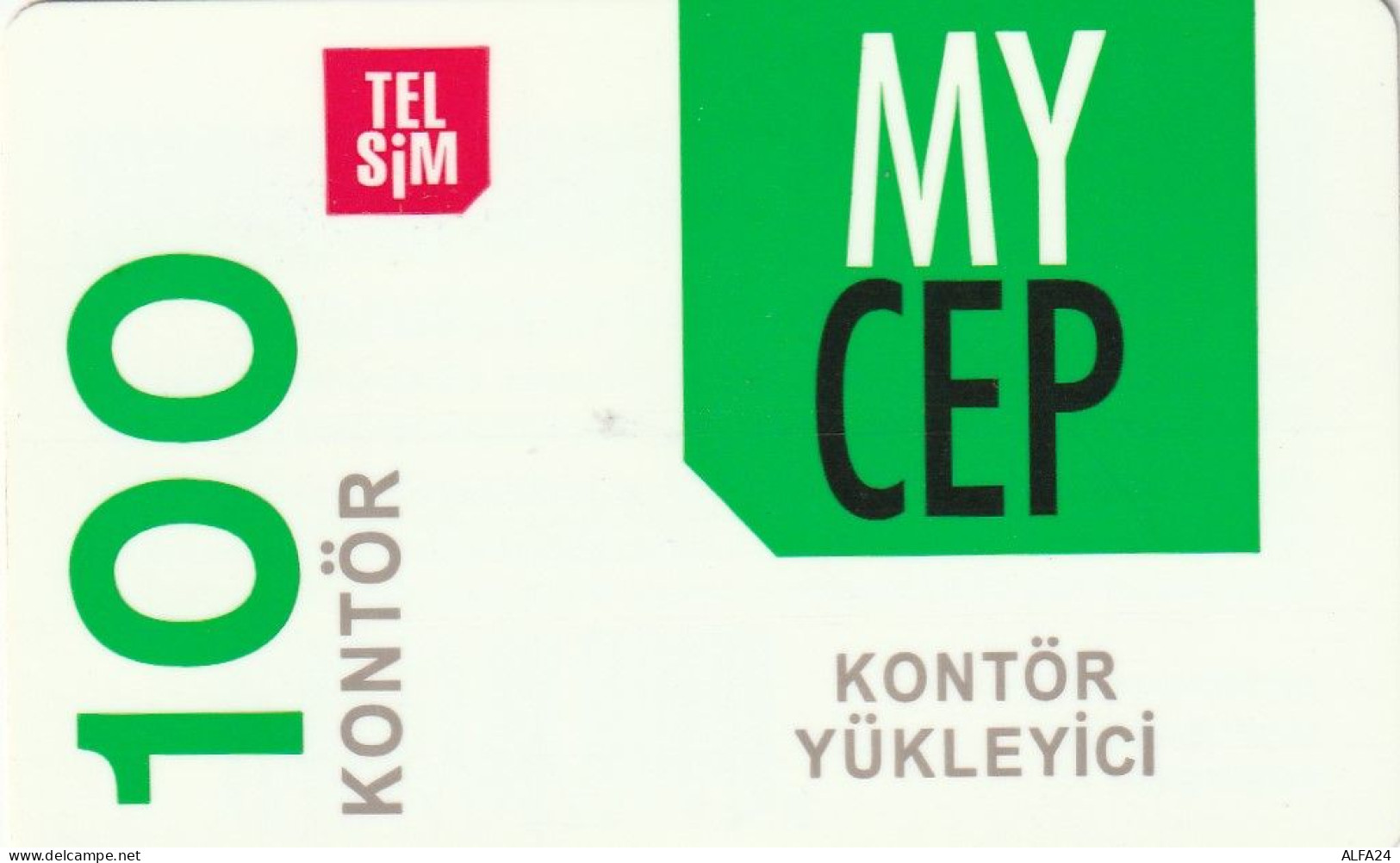 PREPAID PHONE CARD TURCHIA  (CV4652 - Turkey