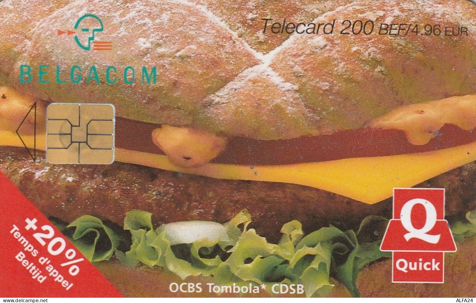 PHONE CARD BELGIO CHIP (CV6623 - Met Chip