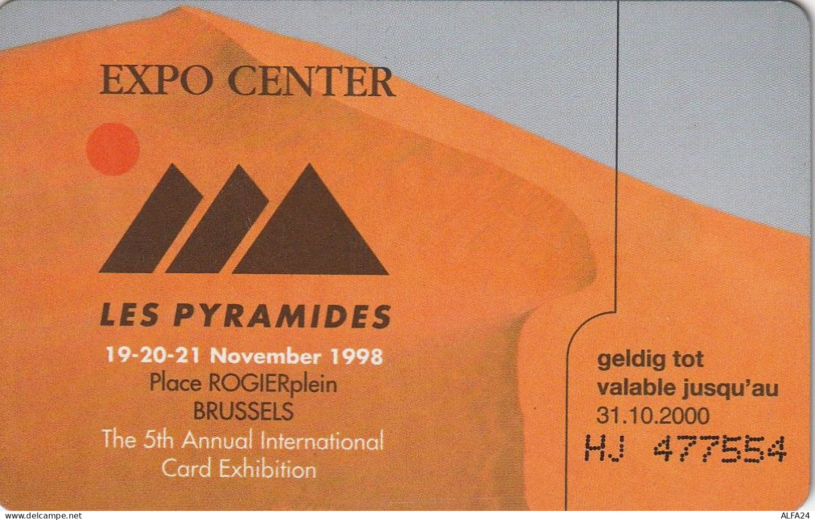 PHONE CARD BELGIO CHIP (CV6617 - Avec Puce