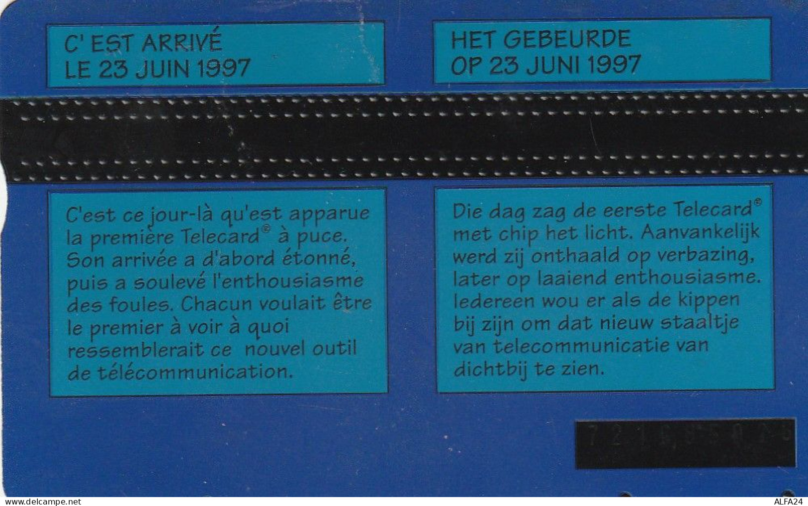 PHONE CARD BELGIO CHIP (CV6598 - Avec Puce