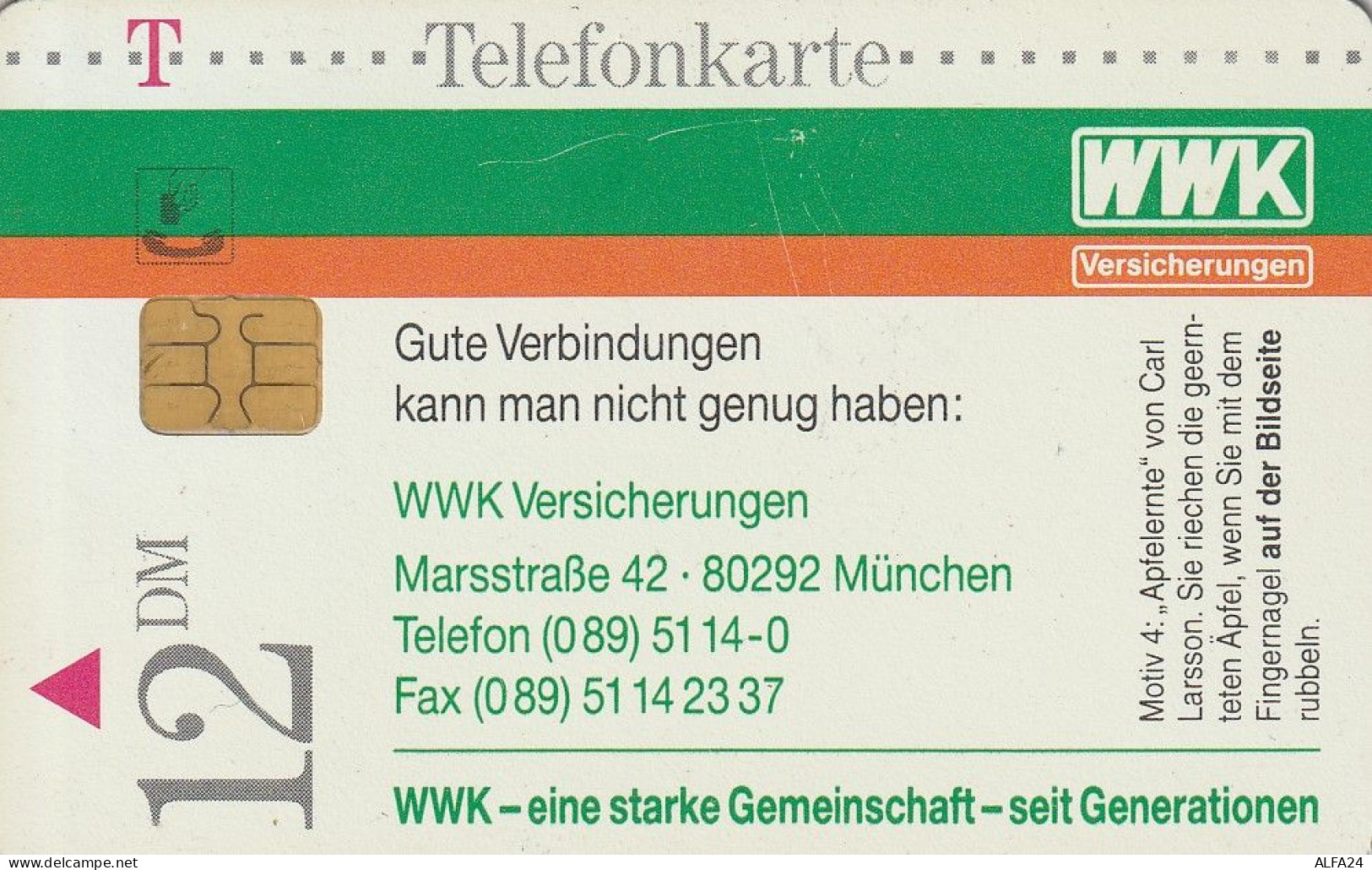 PHONE CARD GERMANIA SERIE S (CV6593 - S-Series : Tills With Third Part Ads