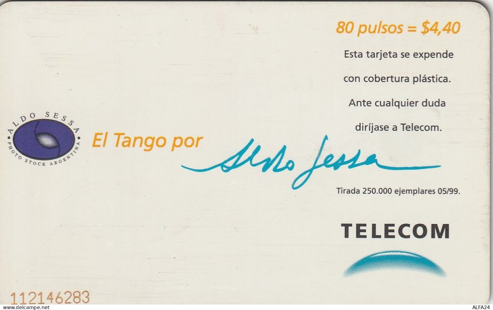 PHONE CARD ARGENTINA  (CV6545 - Argentina