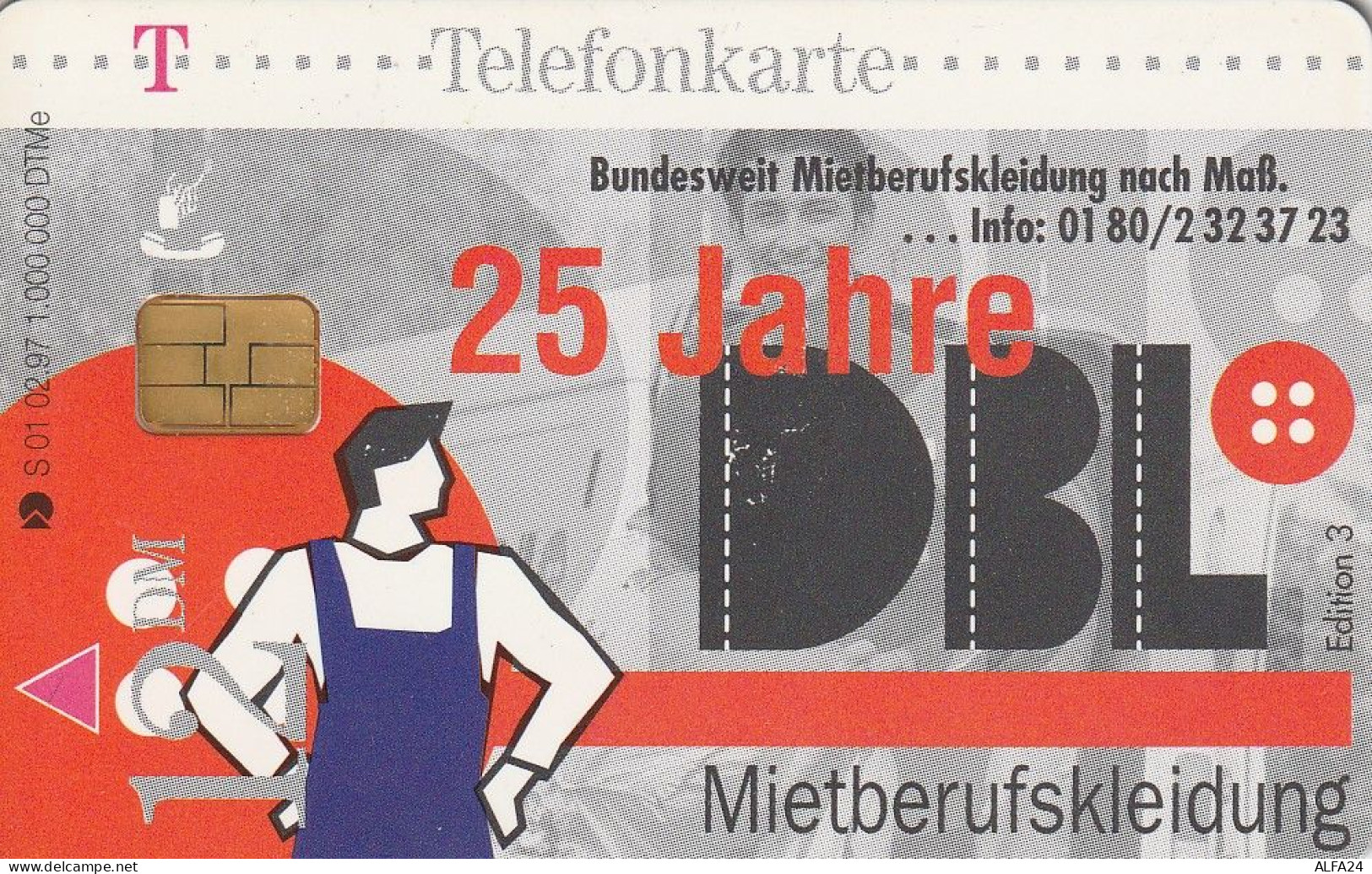 PHONE CARD GERMANIA SERIE S (CV6577 - S-Series : Tills With Third Part Ads