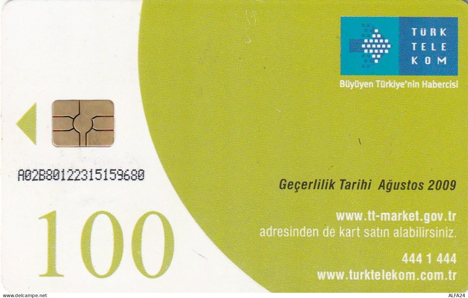 PHONE CARD TURCHIA  (CV6530 - Turchia