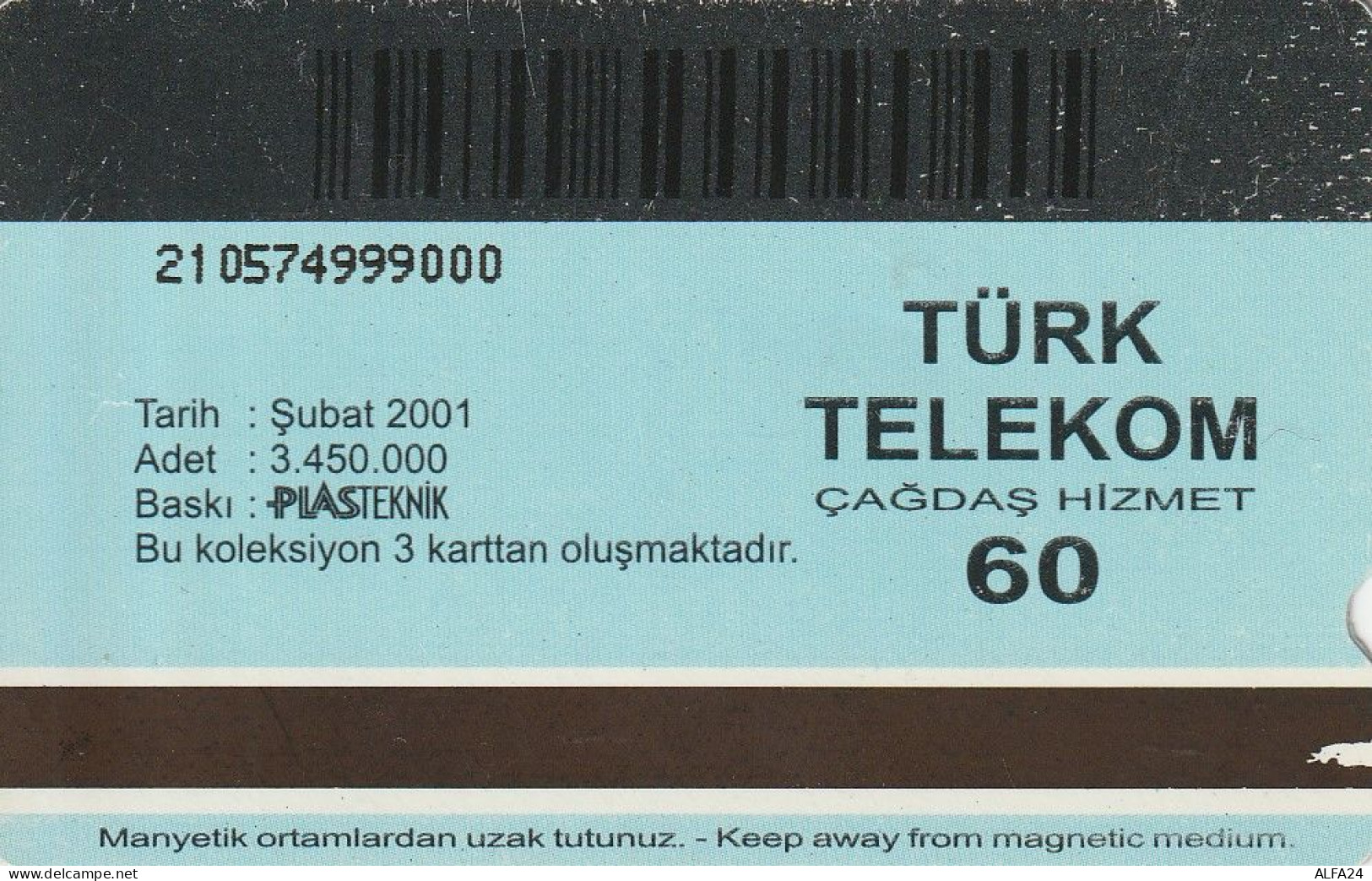 PHONE CARD TURCHIA  (CV6529 - Turkije