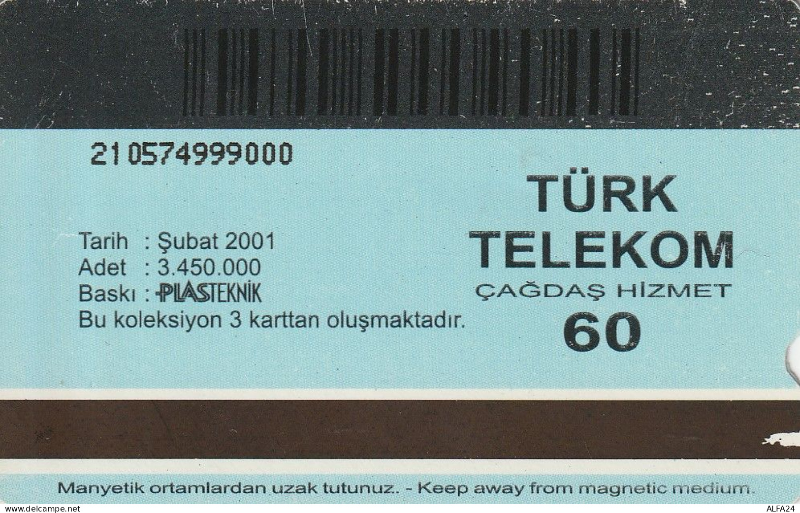 PHONE CARD TURCHIA  (CV6529 - Türkei
