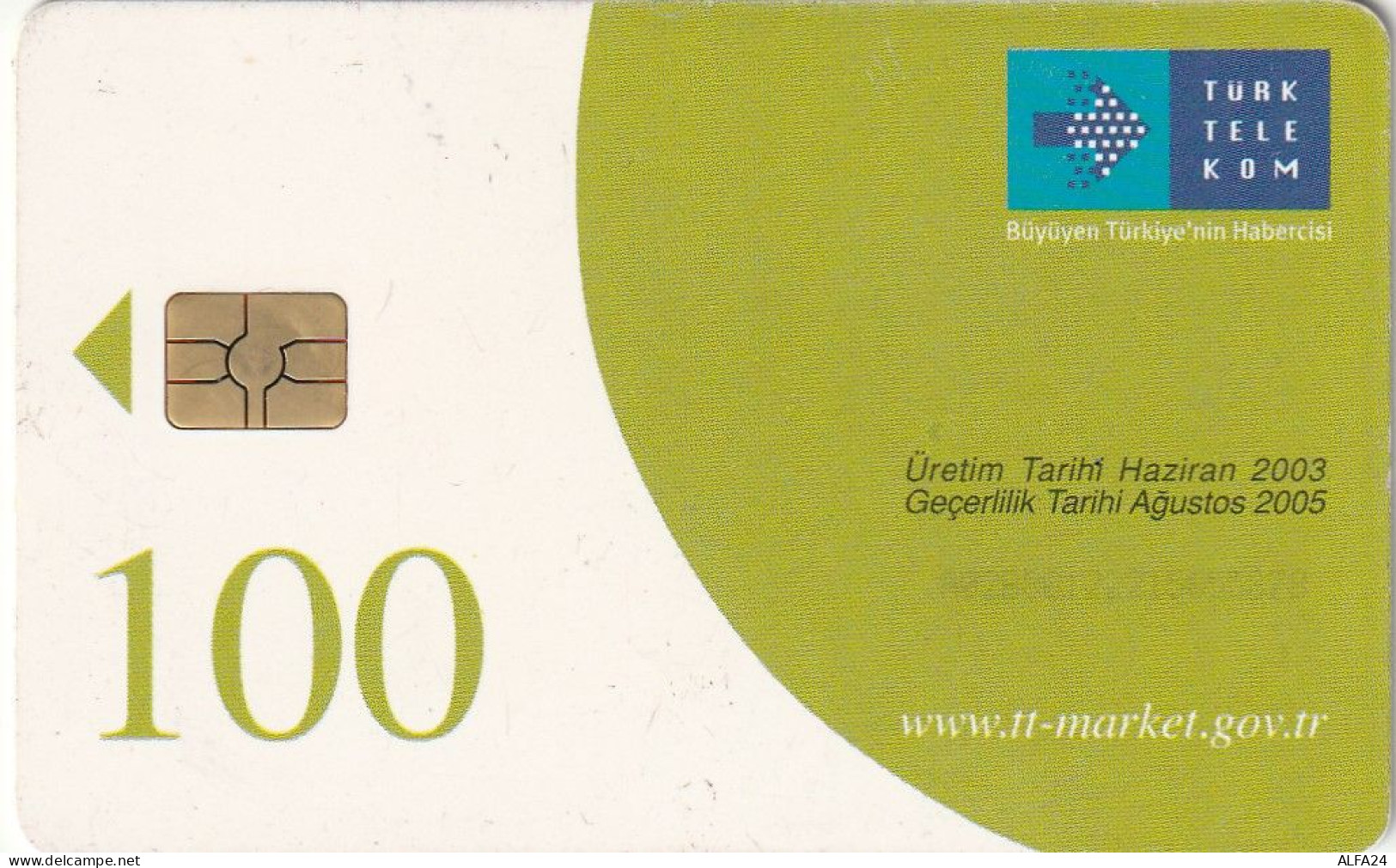 PHONE CARD TURCHIA  (CV6526 - Turkije