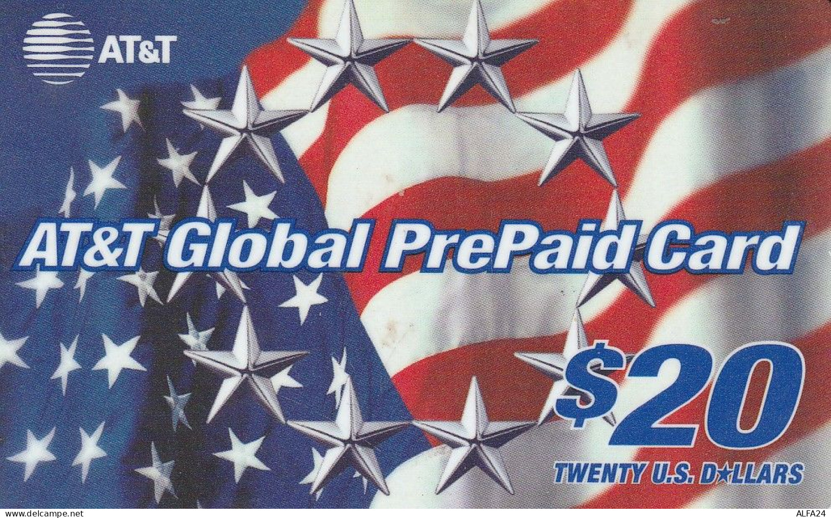 PREPAID PHONE CARD STATI UNITI AT T (CV6017 - AT&T