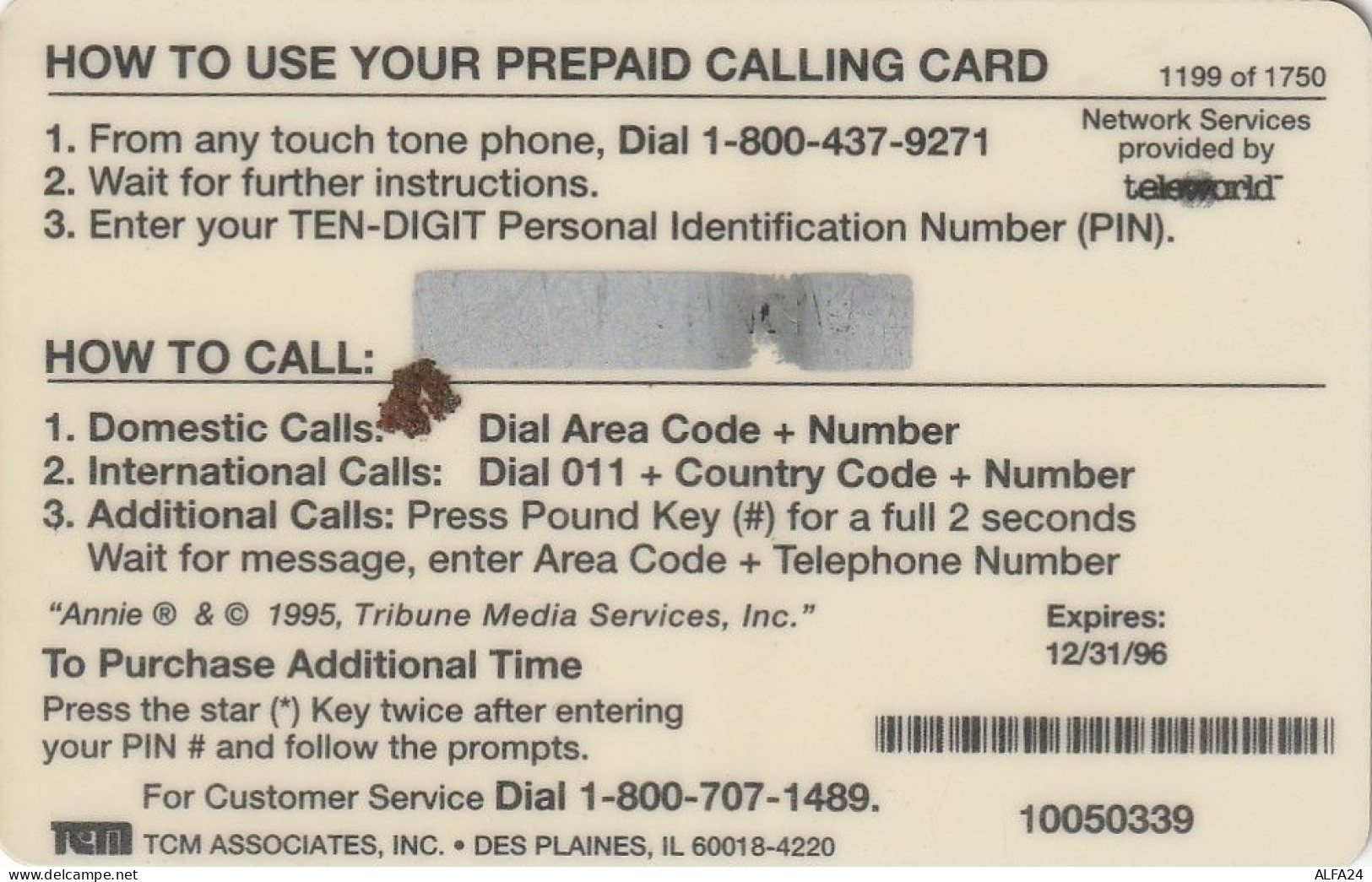 PREPAID PHONE CARD STATI UNITI DI CAPRIO (CV4952 - Cine