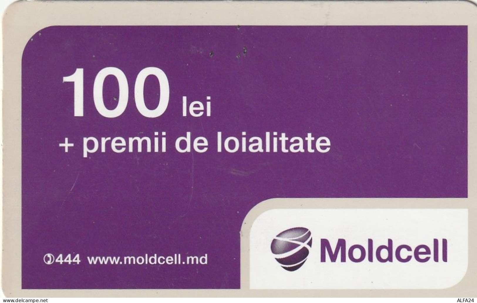 PREPAID PHONE CARD MOLDAVIA  (CV3246 - Moldova