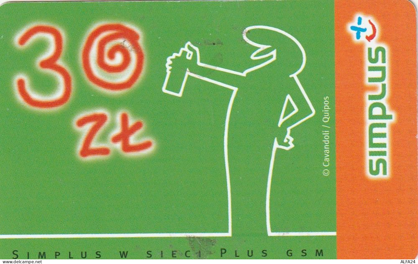 PREPAID PHONE CARD POLONIA  (CV3256 - Polen