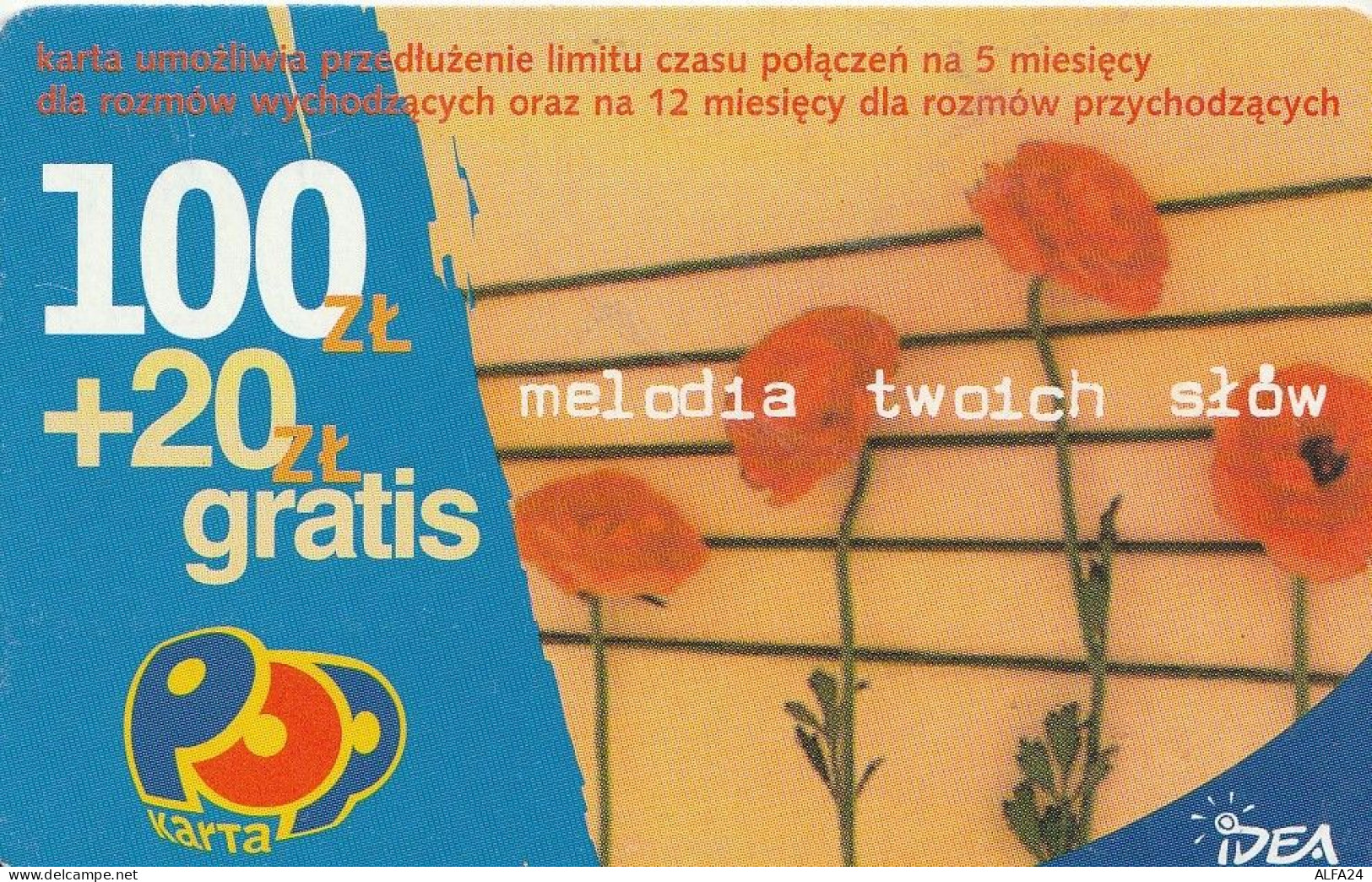 PREPAID PHONE CARD POLONIA  (CV3257 - Poland