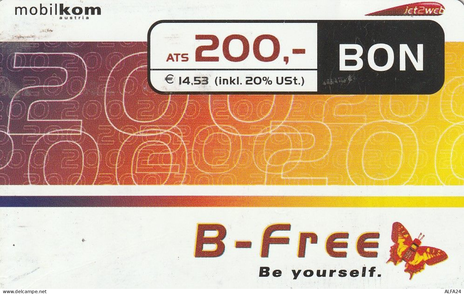 PREPAID PHONE CARD AUSTRIA  (CV3235 - Austria