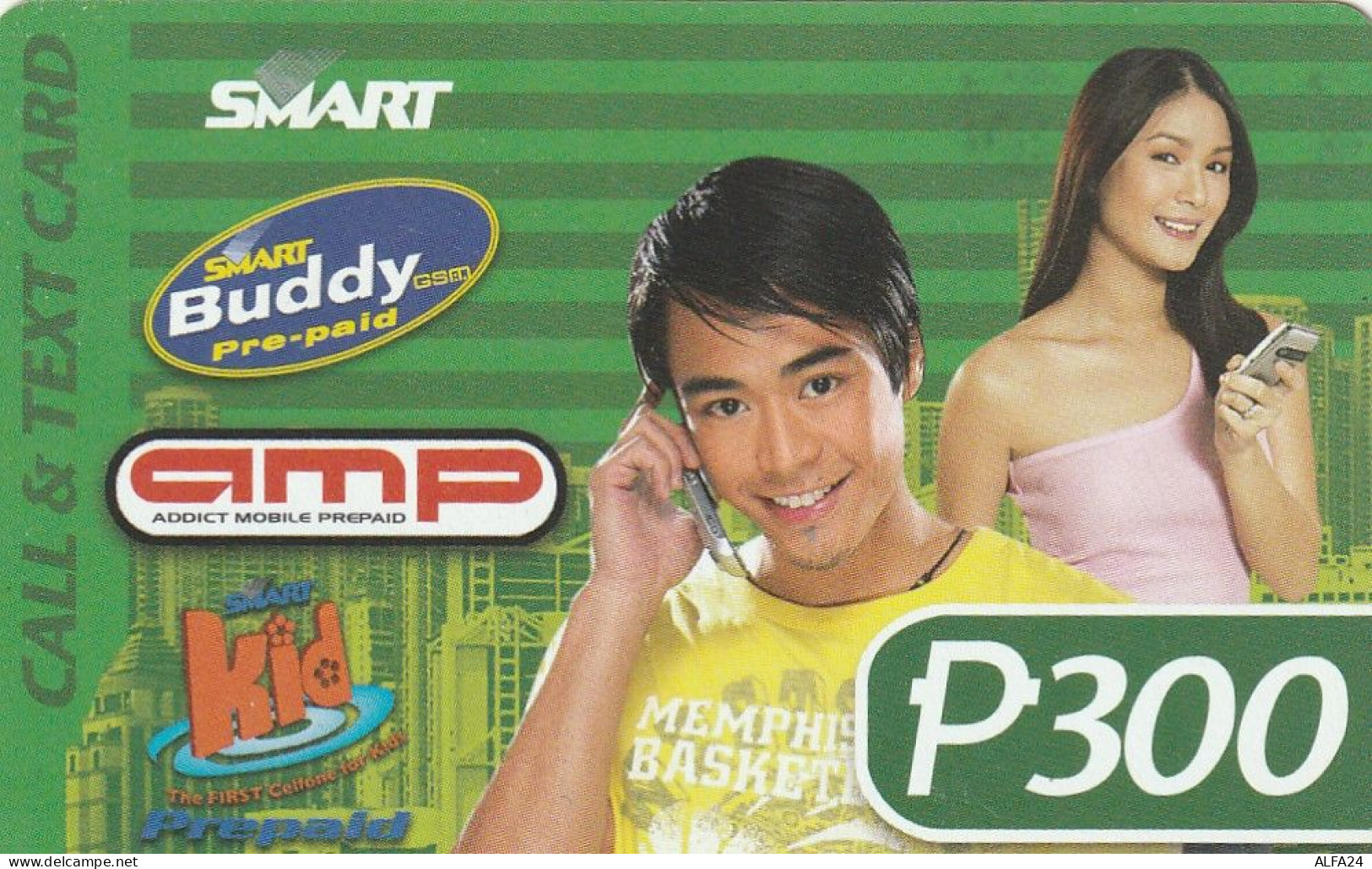 PREPAID PHONE CARD FILIPPINE  (CV3214 - Philippinen