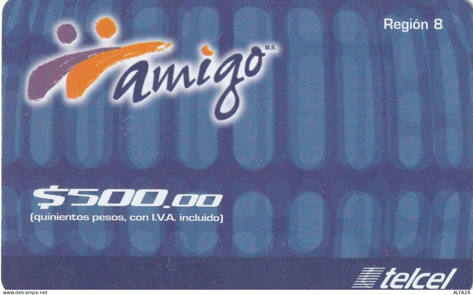 PREPAID PHONE CARD MESSICO  (CV3080 - Mexique