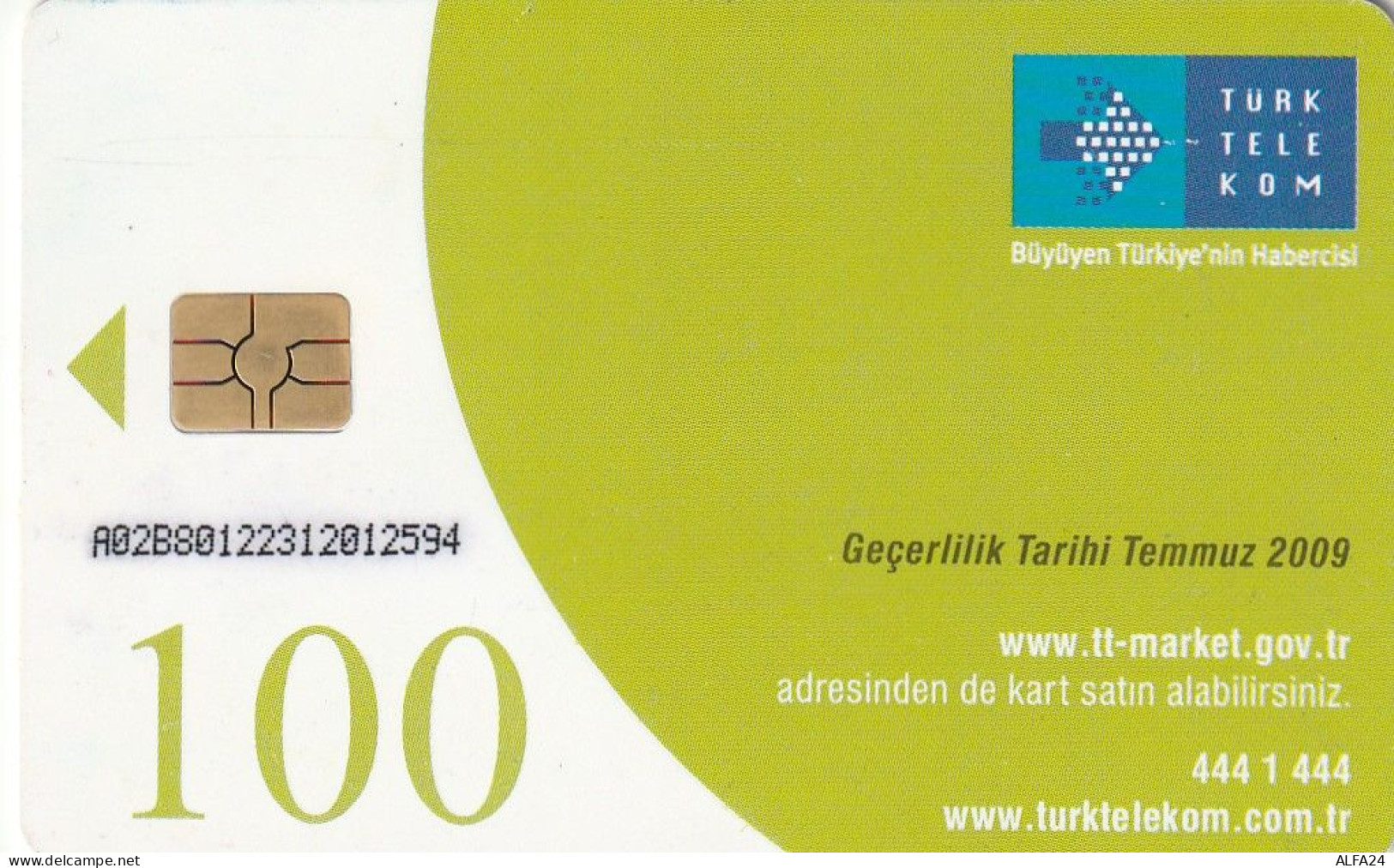 PHONE CARD TURCHIA  (CV6882 - Turquie