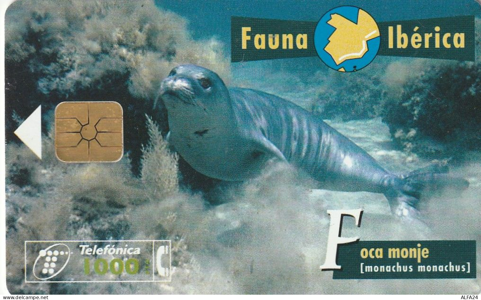 PHONE CARD SPAGNA FAUNA IBERICA  (CV6892 - Emisiones Básicas