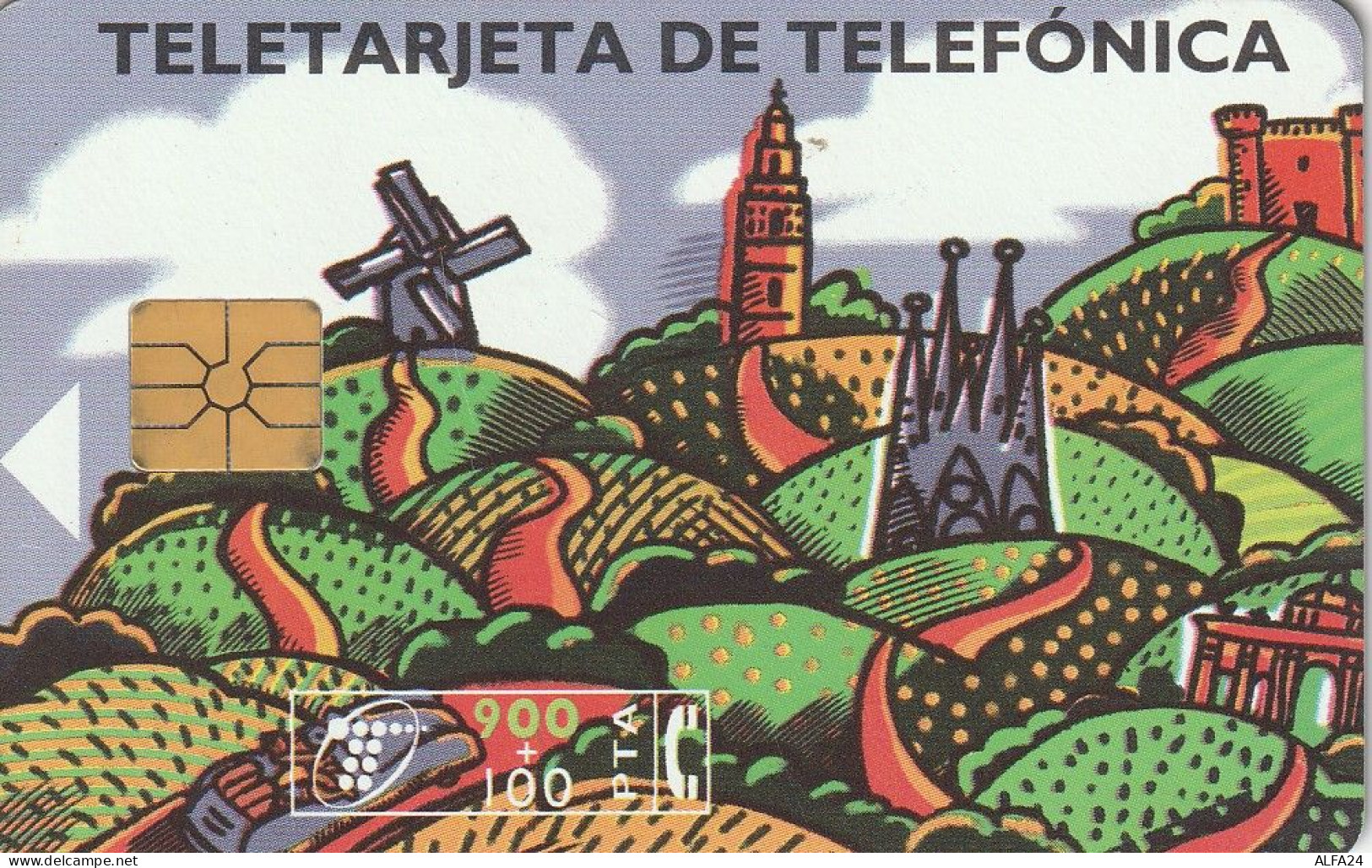 PHONE CARD SPAGNA  (CV6879 - Emisiones Básicas