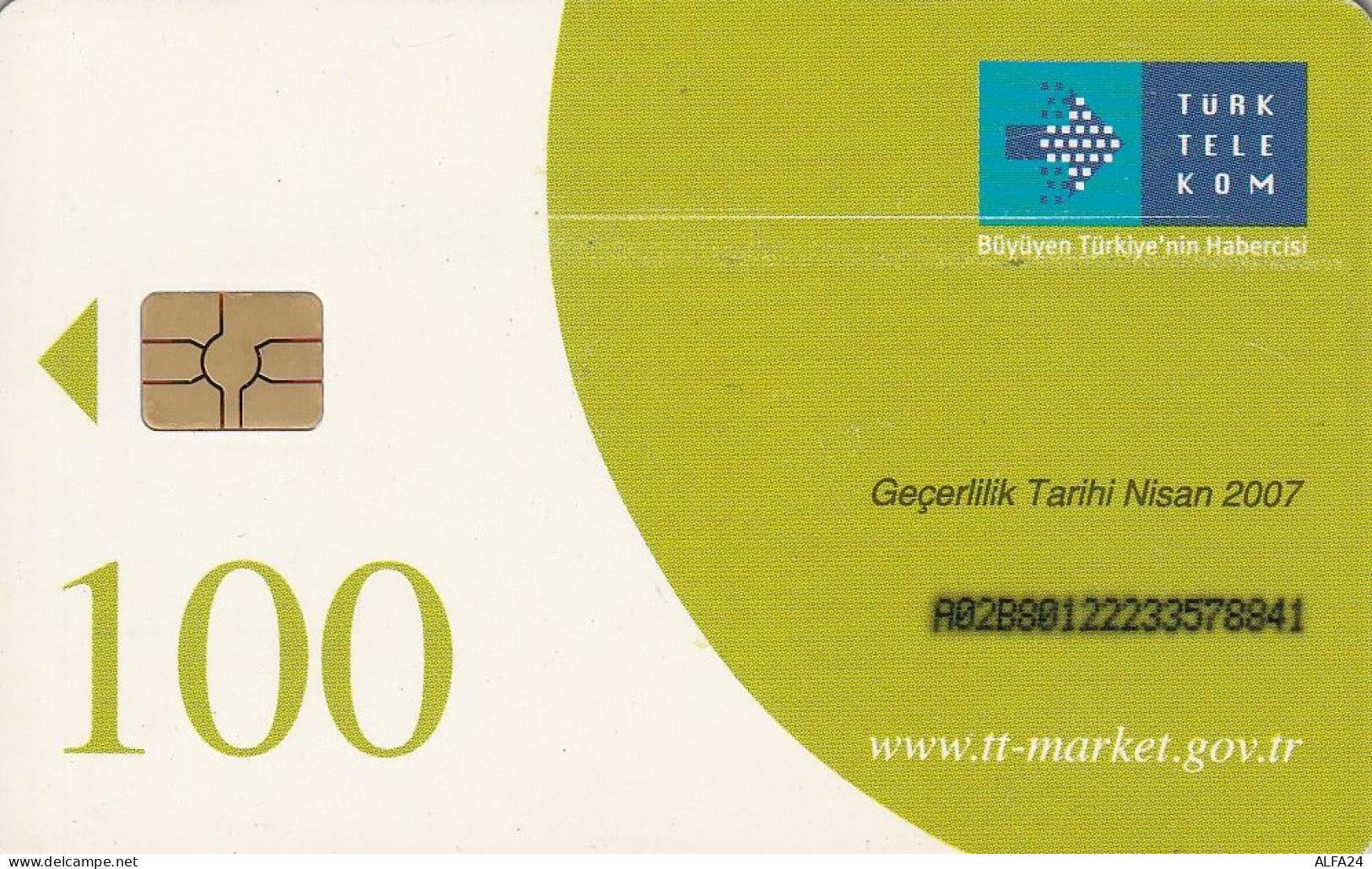 PHONE CARD TURCHIA  (CV6881 - Turkije