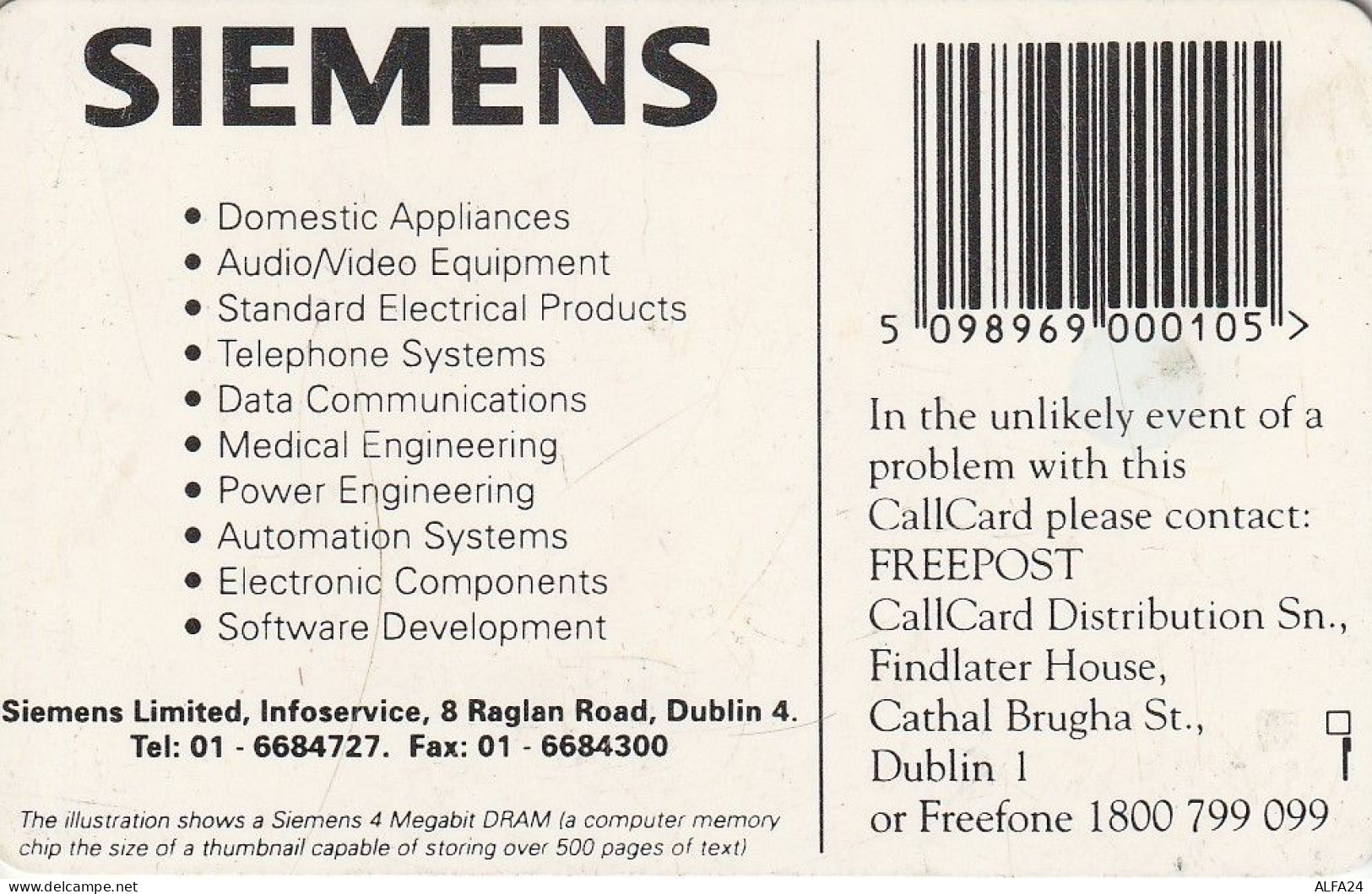 PHONE CARD IRLANDA  (CV6865 - Irlande