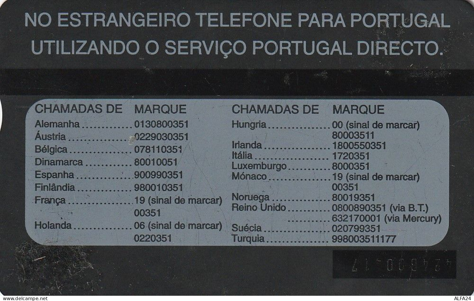 PHONE CARD PORTOGALLO  (CV6864 - Portugal