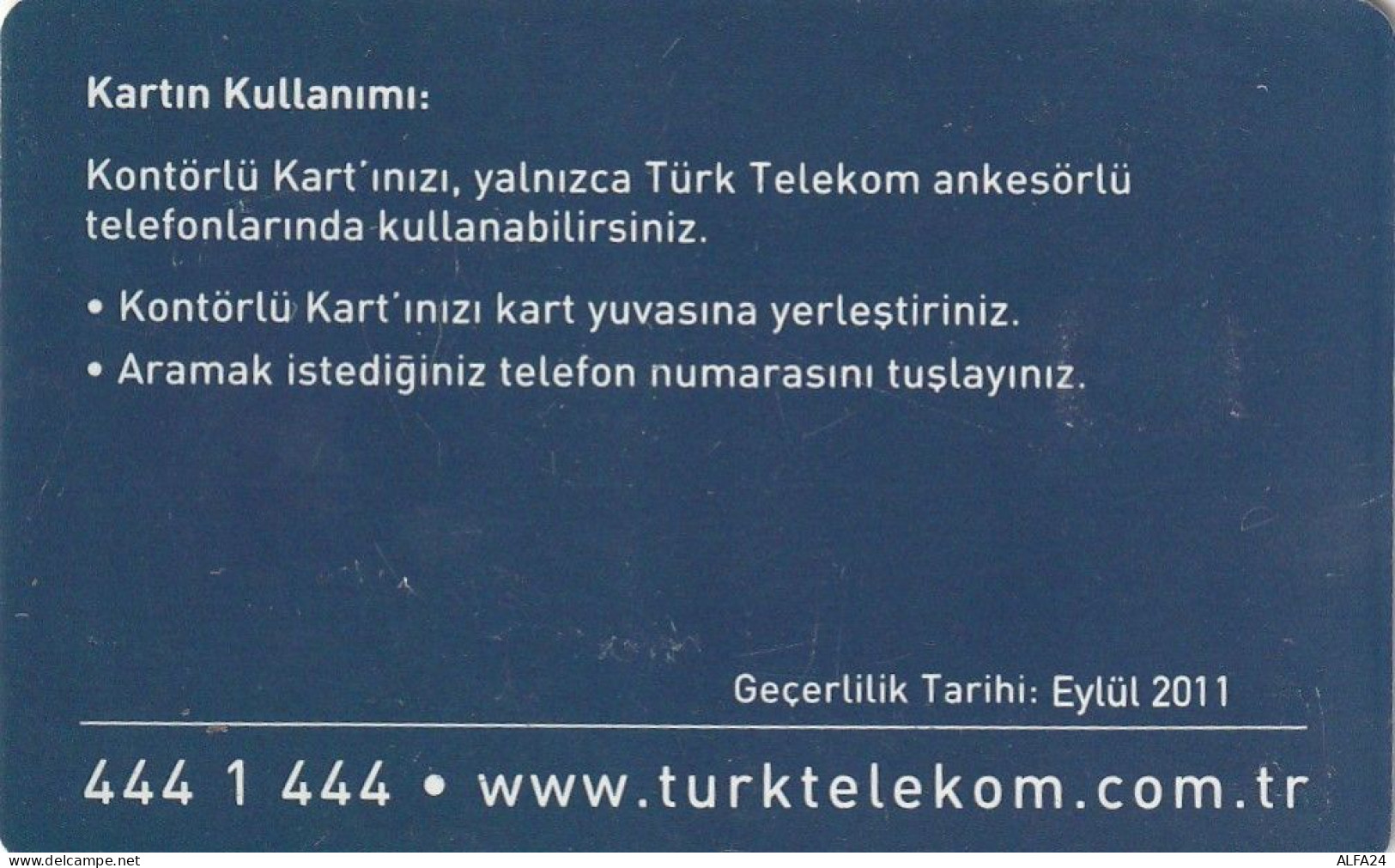 PHONE CARD TURCHIA  (CV6852 - Türkei