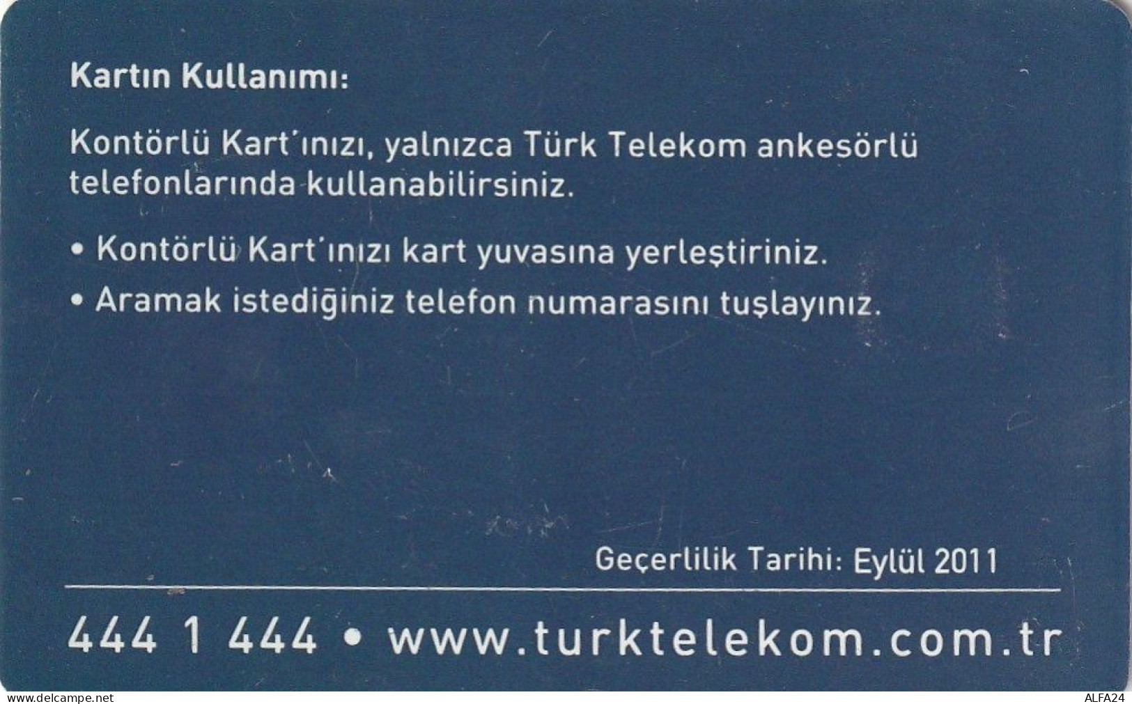 PHONE CARD TURCHIA  (CV6852 - Turkey