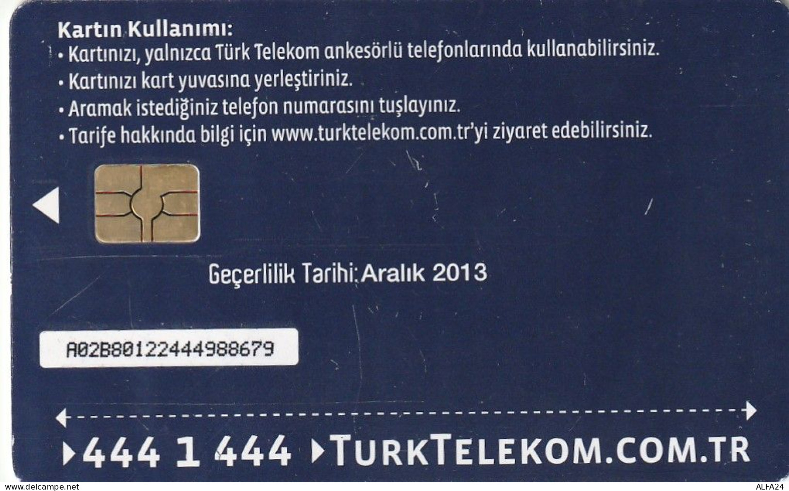 PHONE CARD TURCHIA  (CV6840 - Turkije