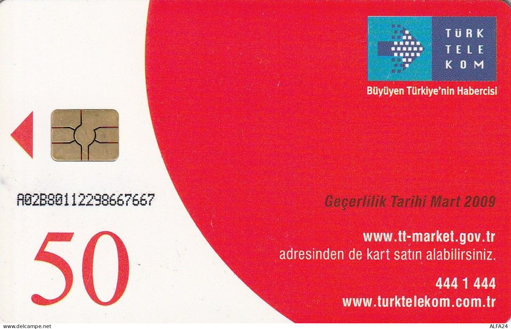 PHONE CARD TURCHIA  (CV6811 - Turkije