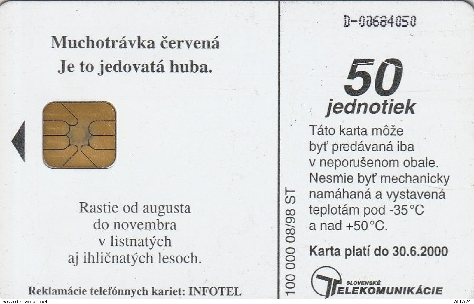 PHONE CARD REPUBBLICA CECA  (CV6771 - República Checa
